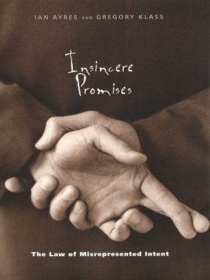 cover image of Insincere Promises